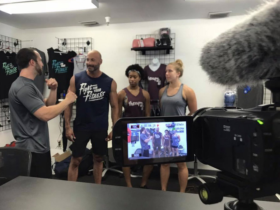 Fitness Studio Video Production Shoot